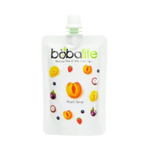 Bobalife peach bubble tea syrup 150g sachet