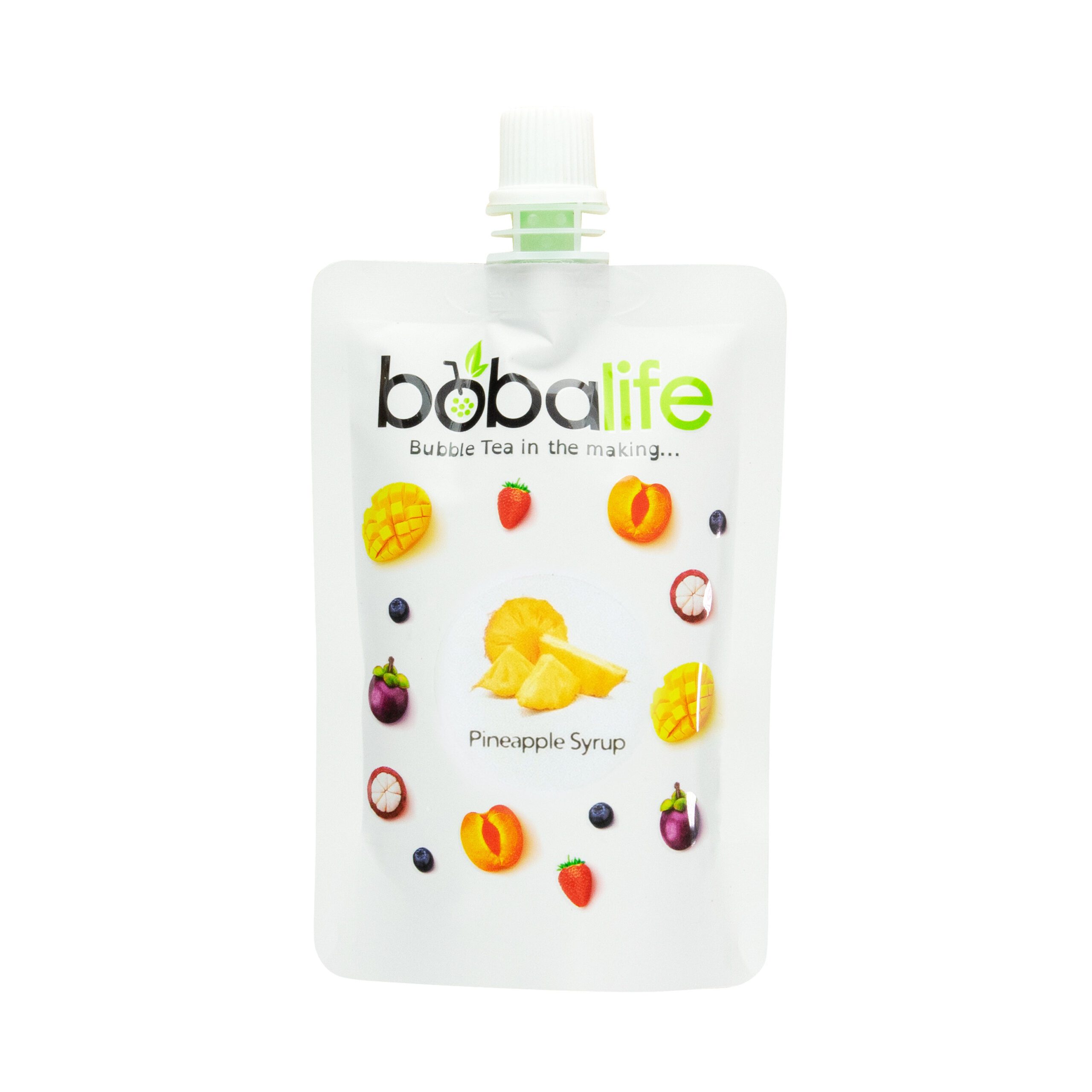 Bobalife pineapple bubble tea syrup 150g sachet