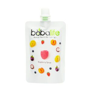 Bobalife raspberry bubble tea syrup 150g sachet