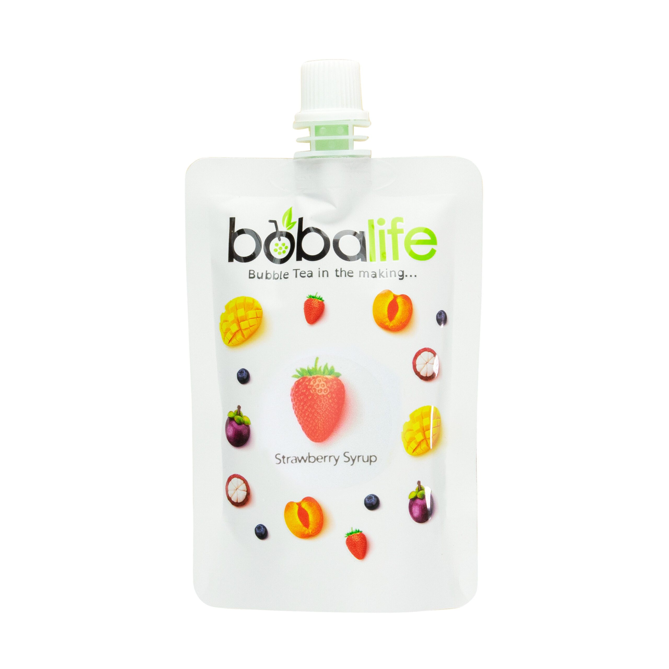 Bobalife strawberry bubble tea syrup 150g sachet