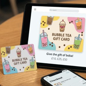 gift card - boba tea
