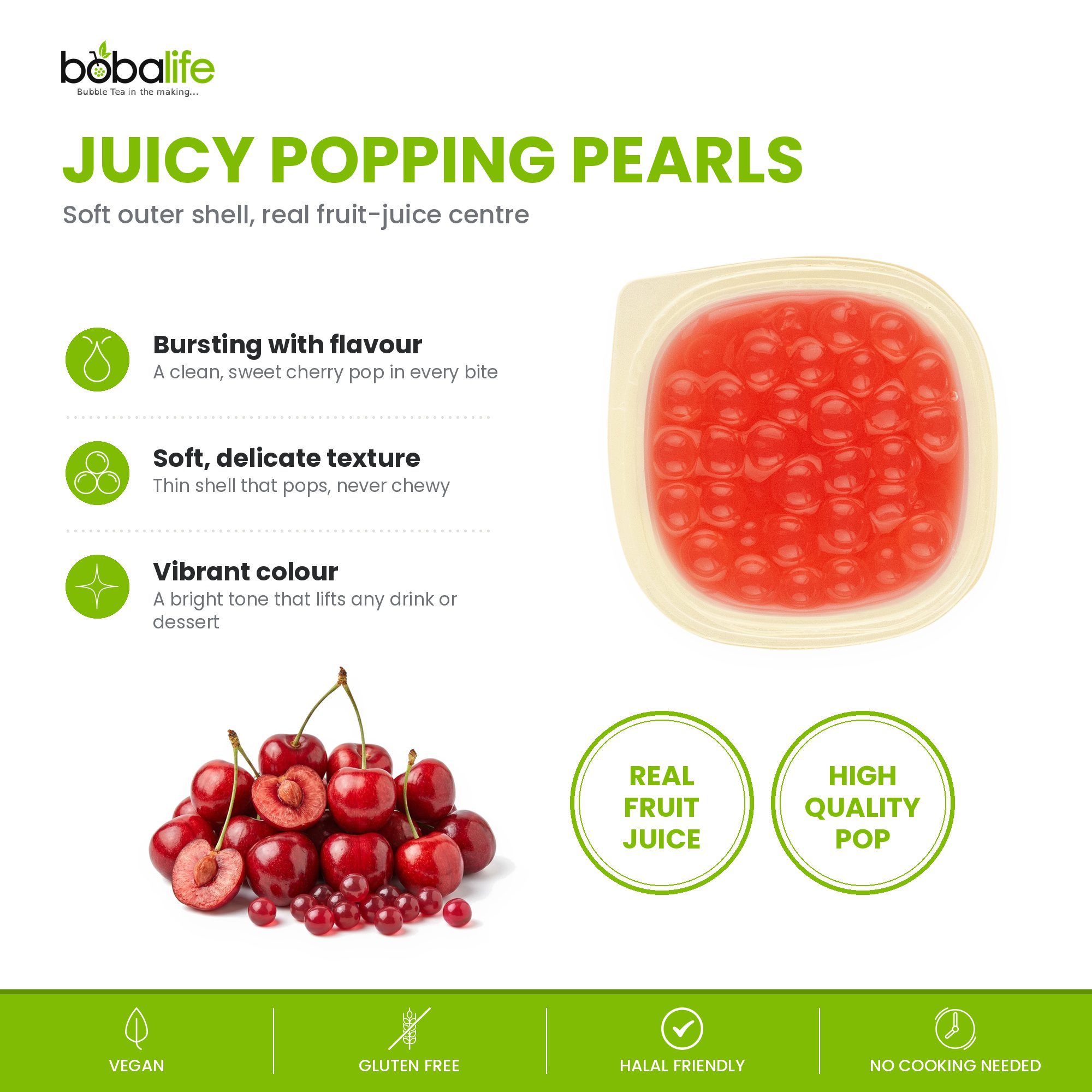 Cherry Popping Boba (100g pot) - Image 3