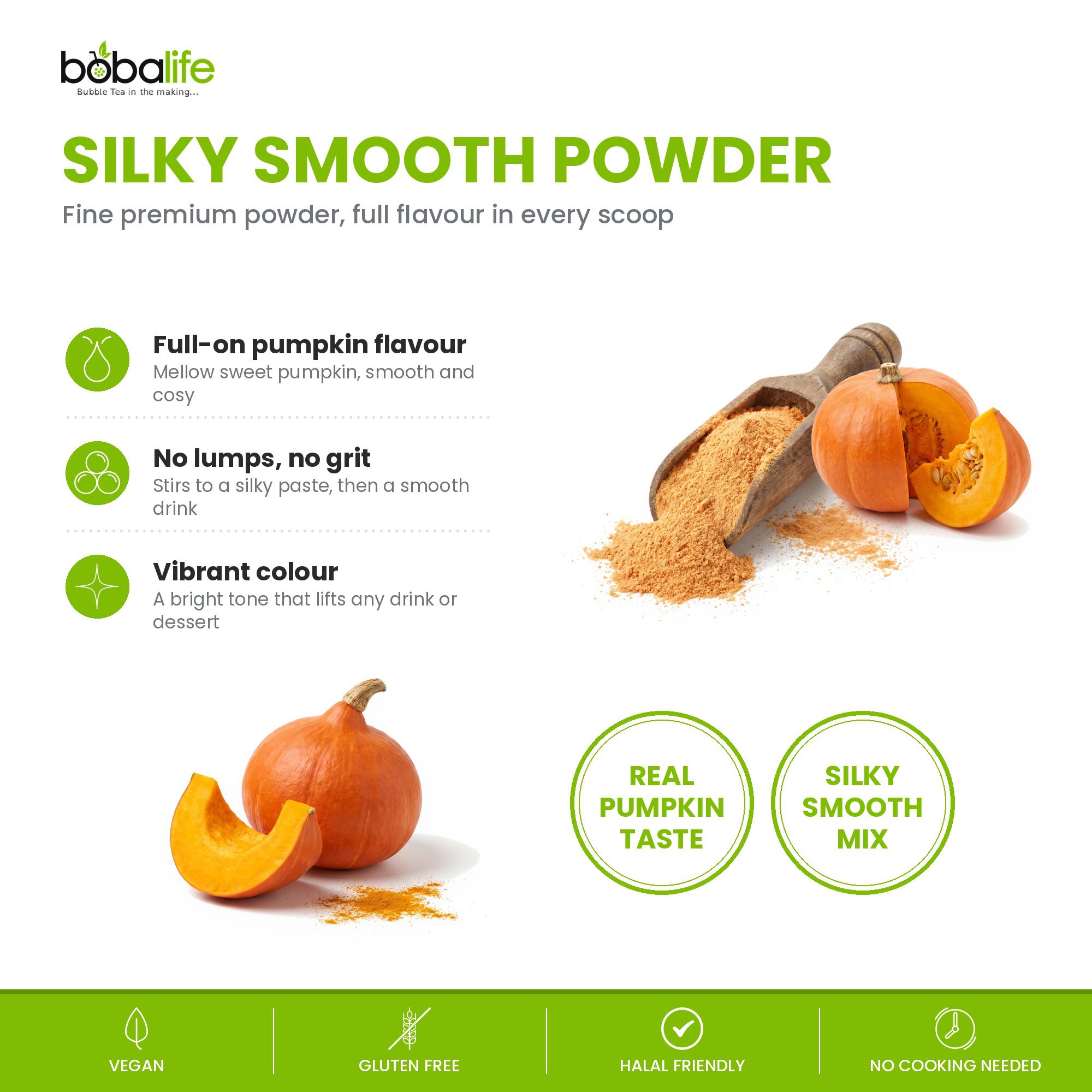 Pumpkin Flavour Powder (1kg bag) - Image 3