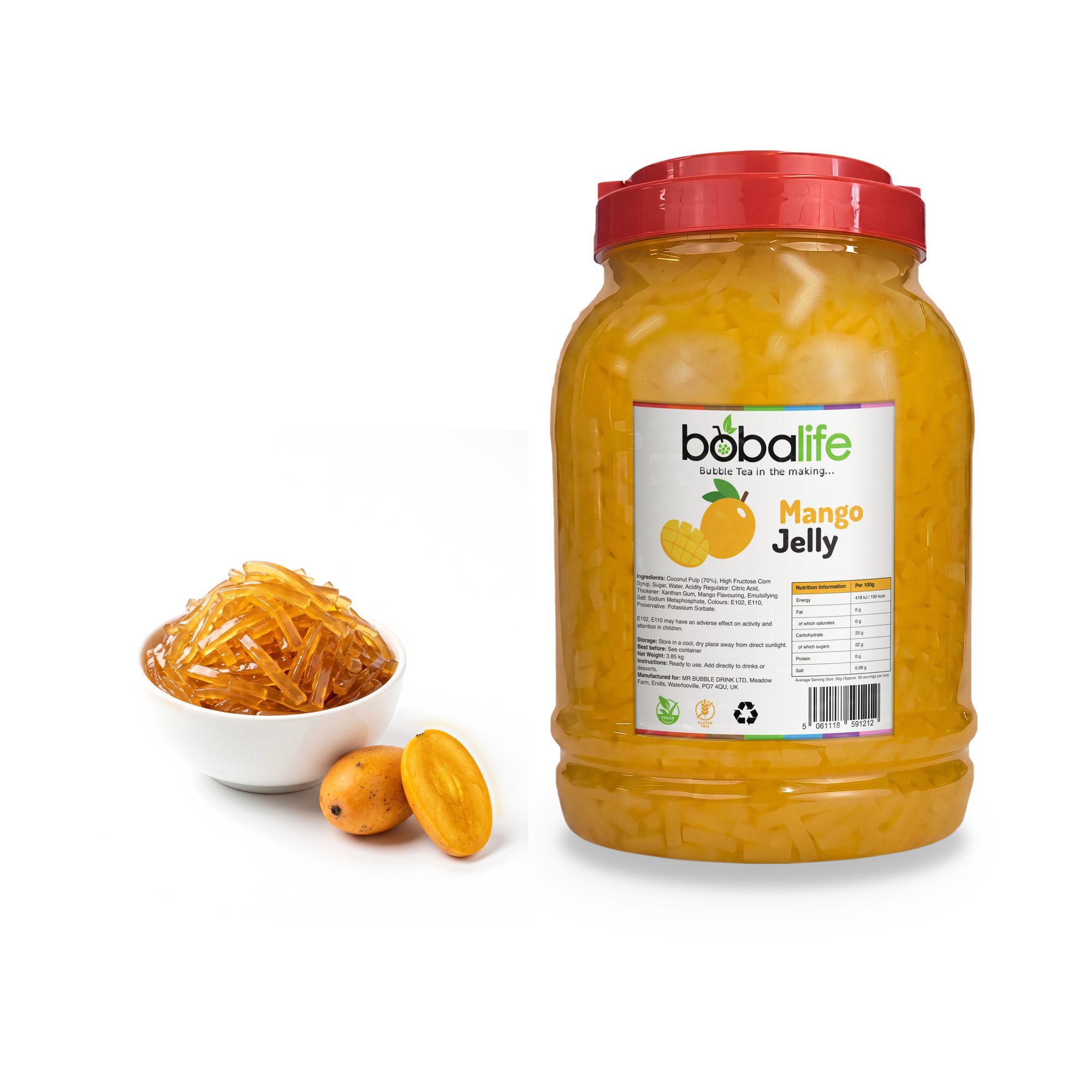 Mango Coconut Jelly (3.85kg tub)