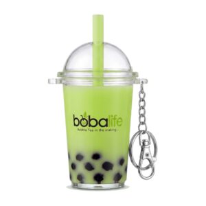 Boba Keyring (Matcha Green)